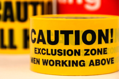 barrier tape Custom printed barrier tape
