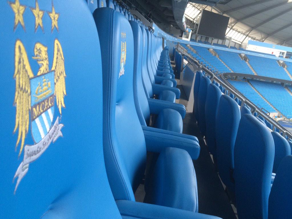 man city chairs