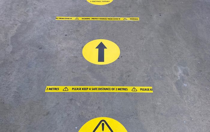 floor marking labels